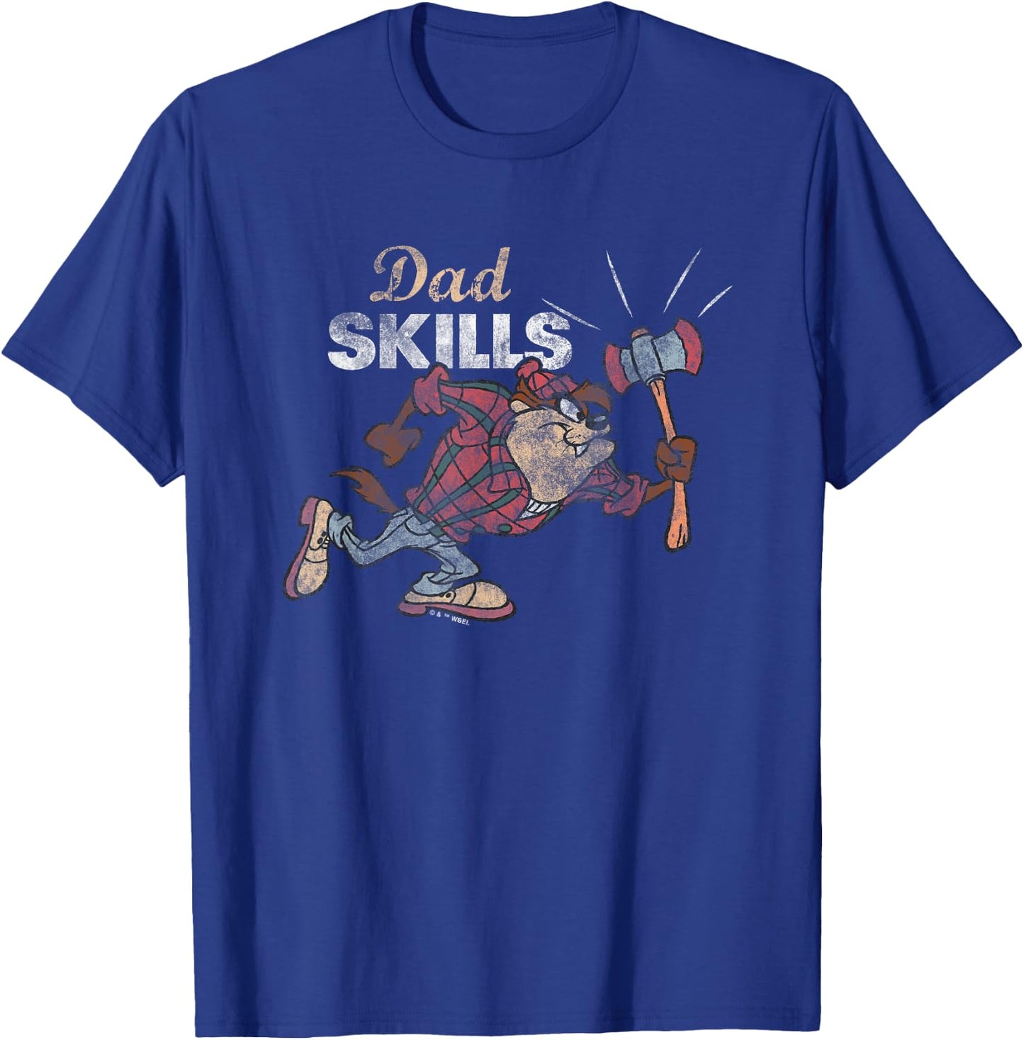 Looney Tunes Father's Day Taz Dad Skills T-Shirt - T-Shirt | Royal