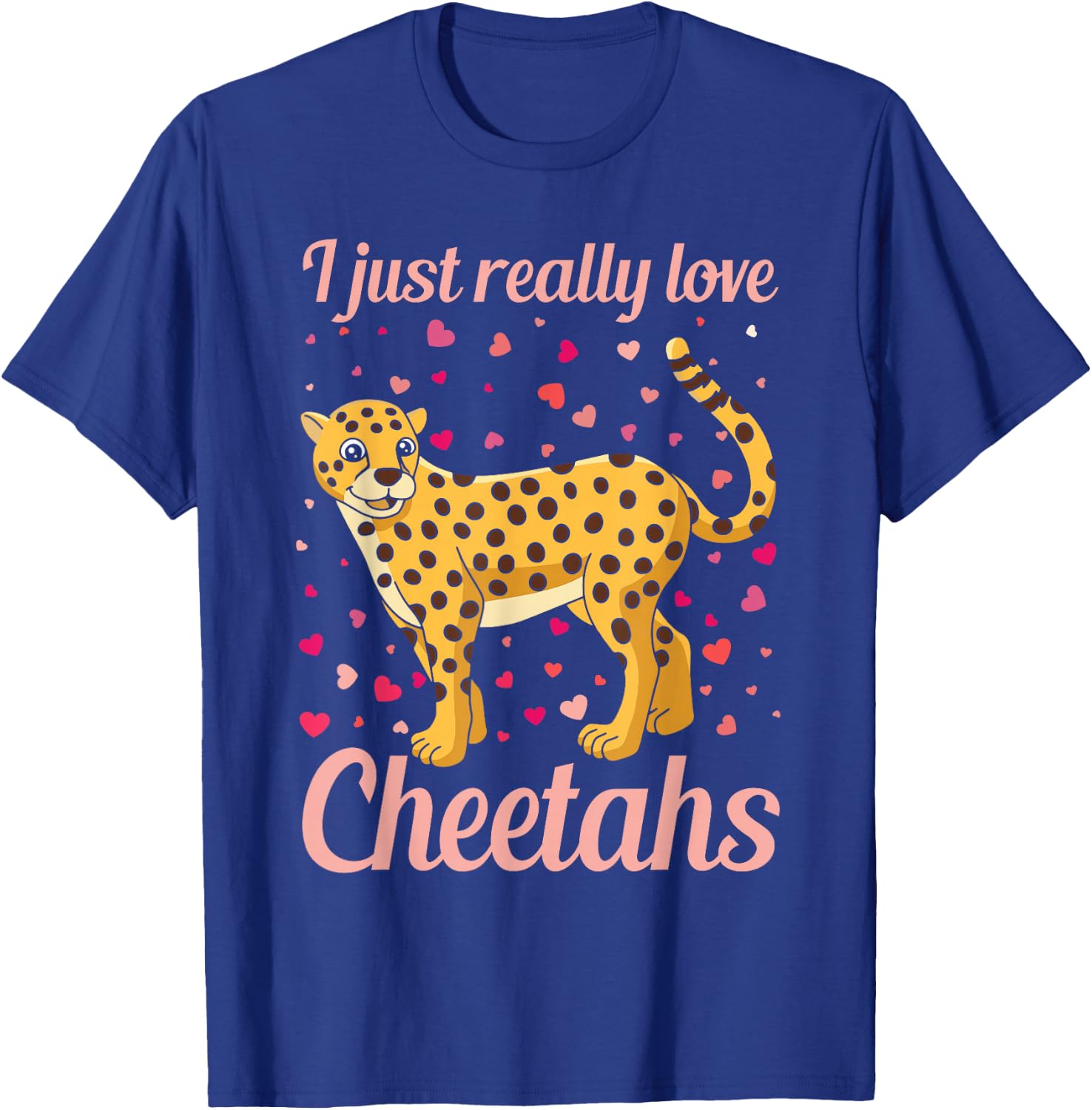 Leopard Cheetah Wild Cat T-Shirt - T-Shirt | Royal