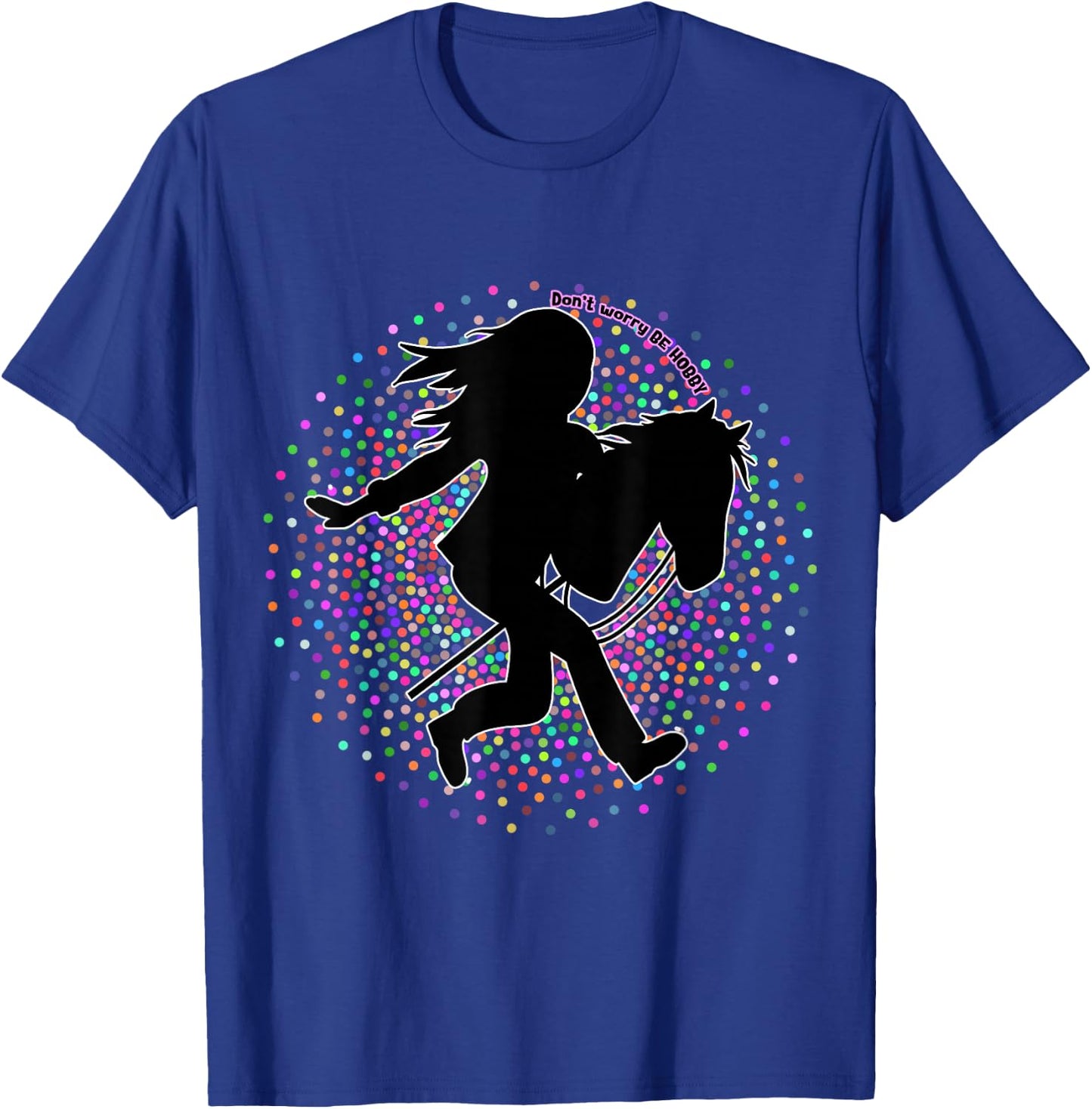 Hobby Horse- Hobbyhorse- Hobby Horsing - Hobby Horse Leisure , Black, S T-Shirt - T-Shirt | Royal