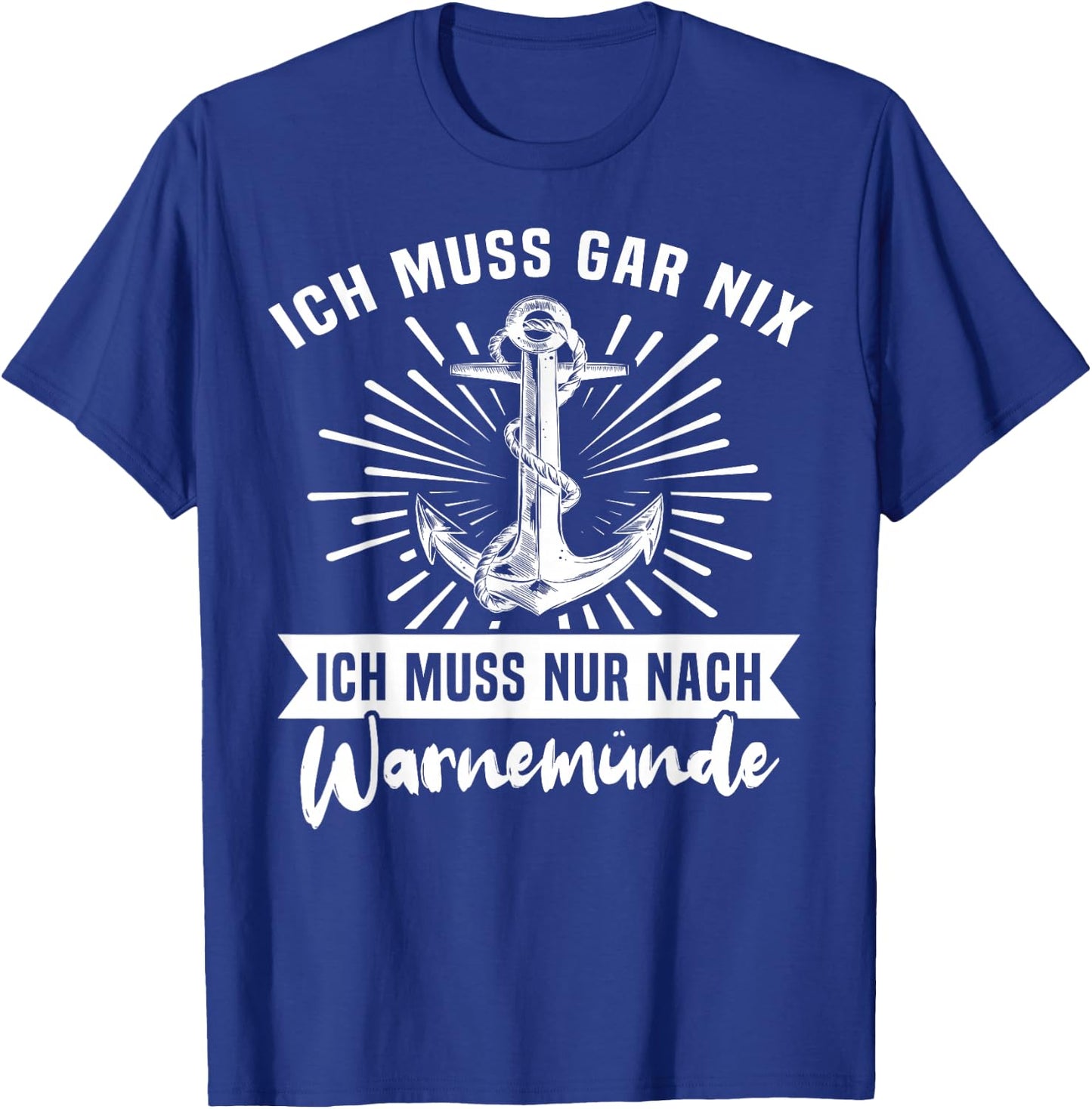 Warnemuende Souvenir Warnemünder Ostseeurlaub Warnemünde T-Shirt - T-Shirt | Royal