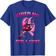Breast Cancer Fired Up for a Cure Cute Pink Ribbon Fireman T-Shirt - T-Shirt | Royal