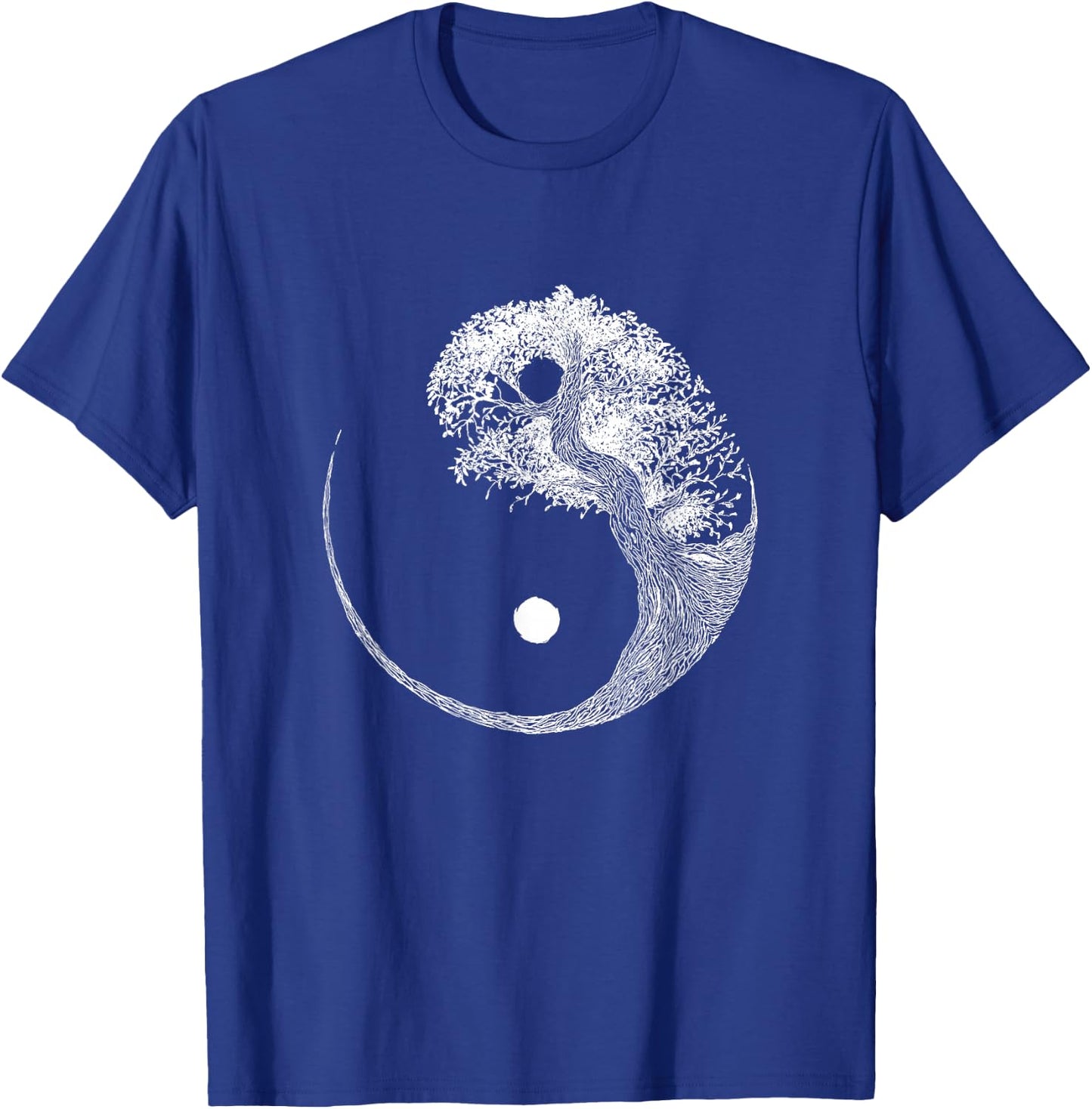 In-Yo Japanese Ying and Yang Bonsai T-Shirt - T-Shirt | Royal