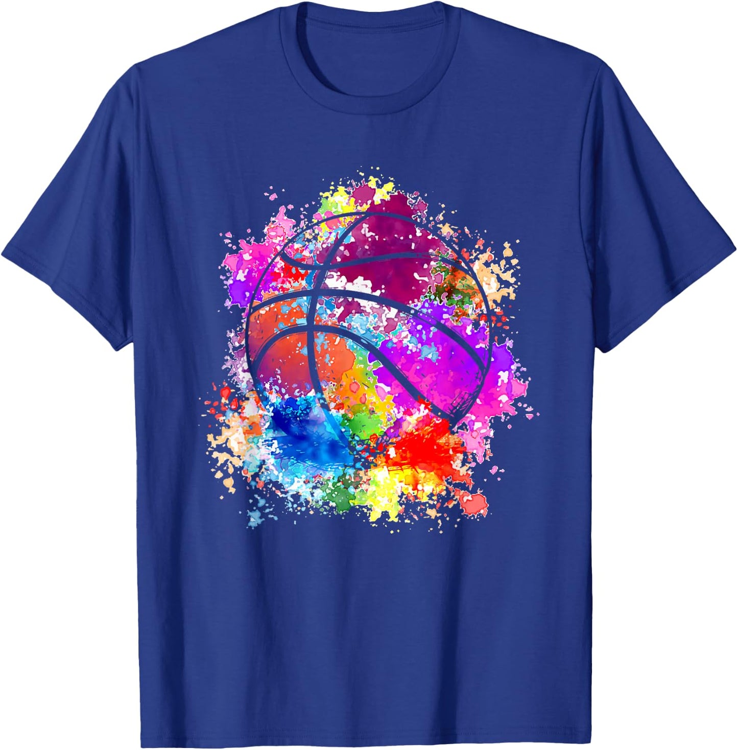 Basketballer Basketballspieler Kinder Streetball Rebound T-Shirt - T-Shirt | Royal
