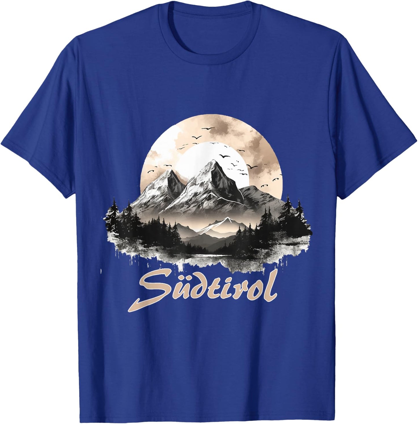 Südtirol mit Berge für Südtiroler & Südtirolerinnen T-Shirt - T-Shirt | Royal