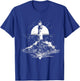 Phare Voile Mer Plage Bateau Maison Bord de Mer T-Shirt - T-Shirt | Royal