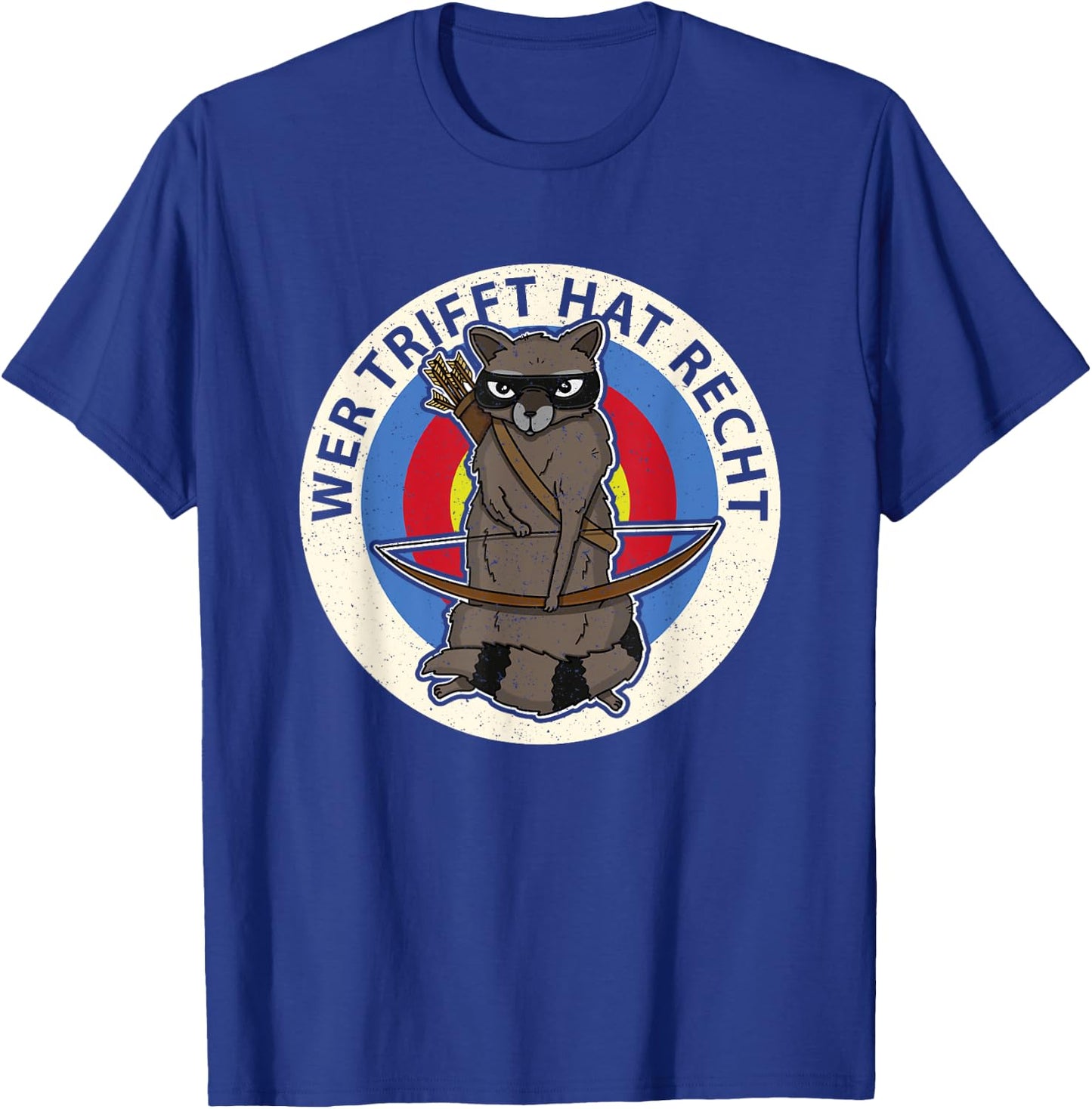Bogenschütze Bogenschießen Bogensport Zielscheibe Pfeil T-Shirt - T-Shirt | Royal