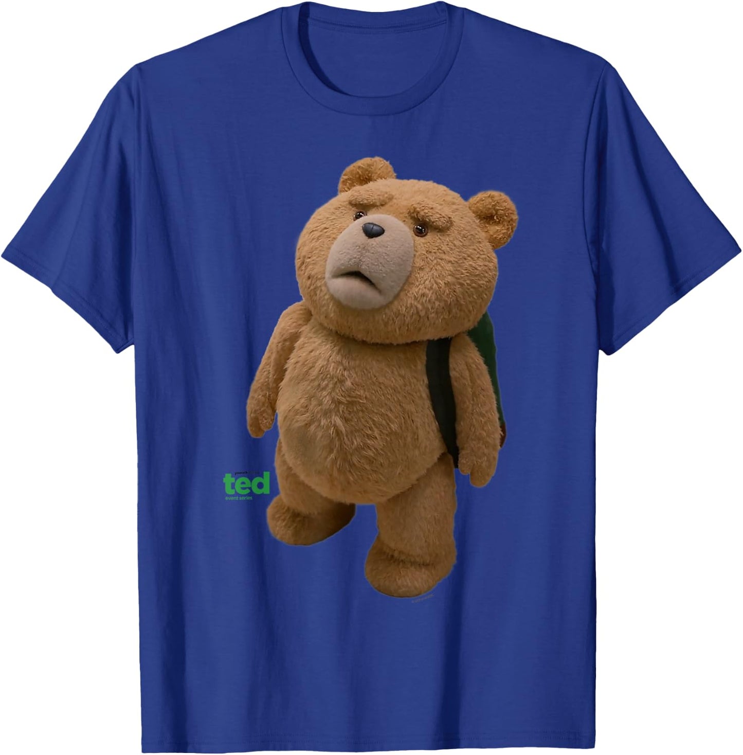 Ted TV Series Teddy Bear , blue T-Shirt - T-Shirt | Royal