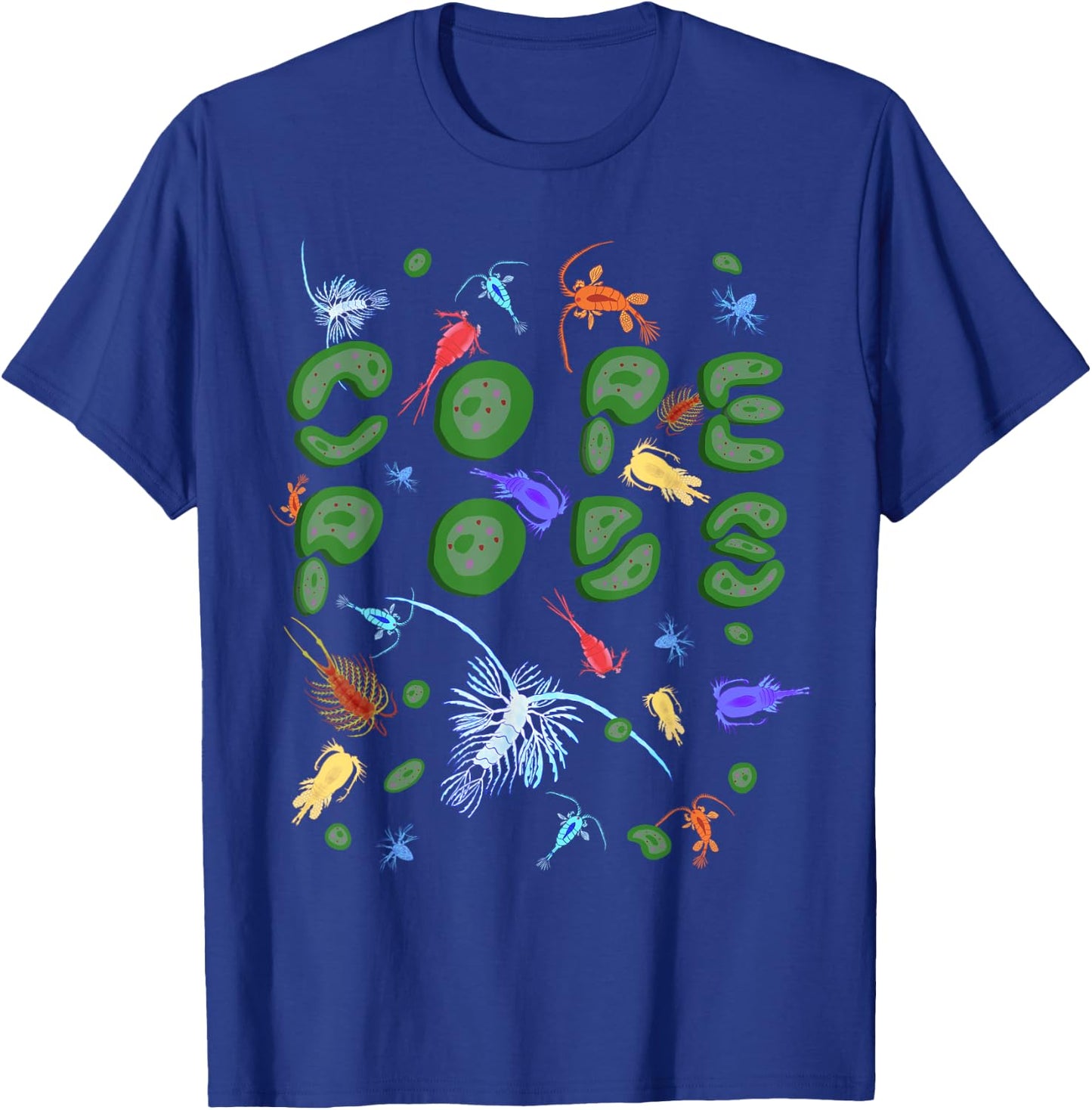 Copepod Party T-Shirt - T-Shirt | Royal