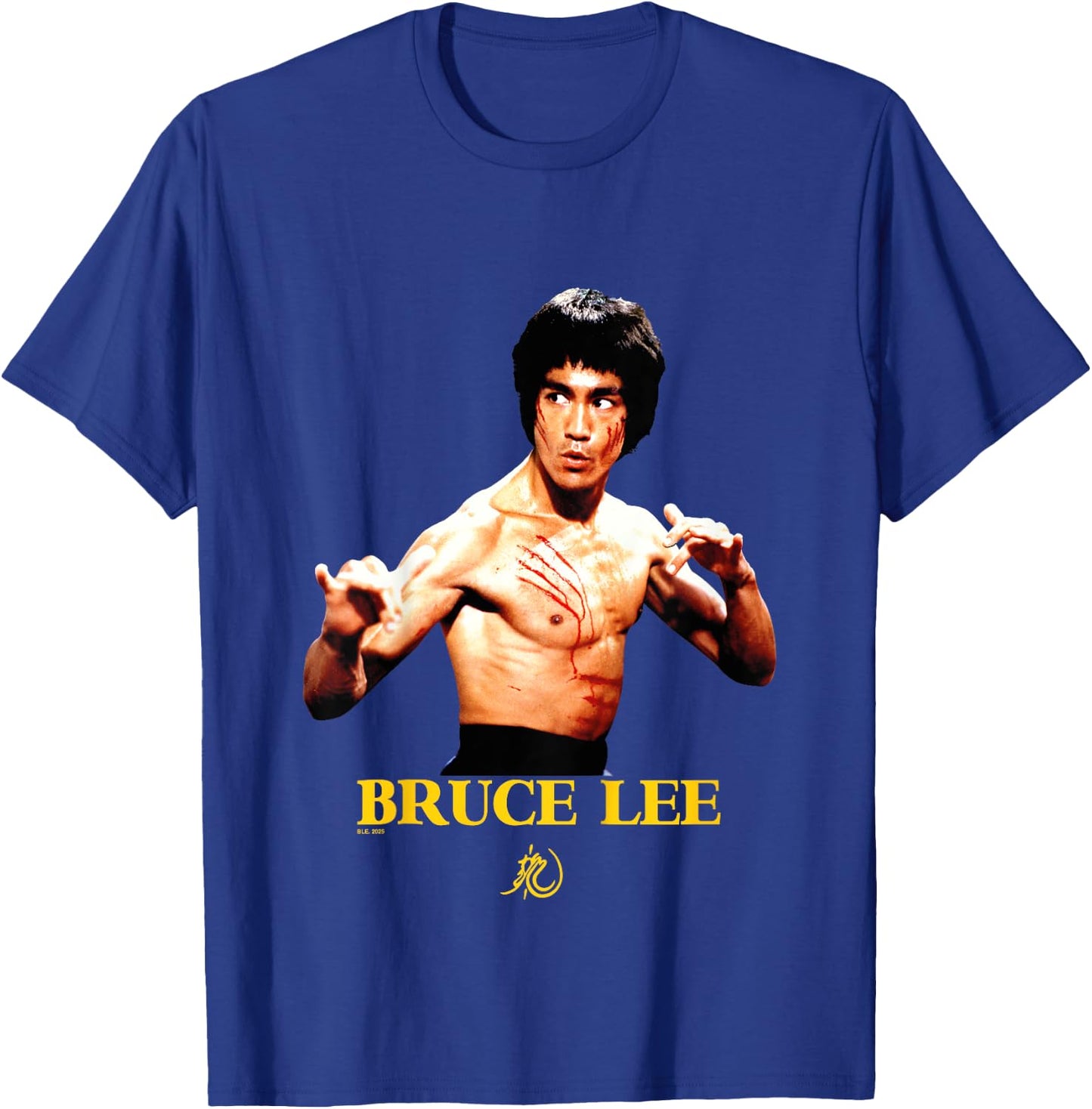 Kids Bruce Lee Enter The Dragon, an Iconic Photo for Kids , Black, S T-Shirt - T-Shirt | Royal