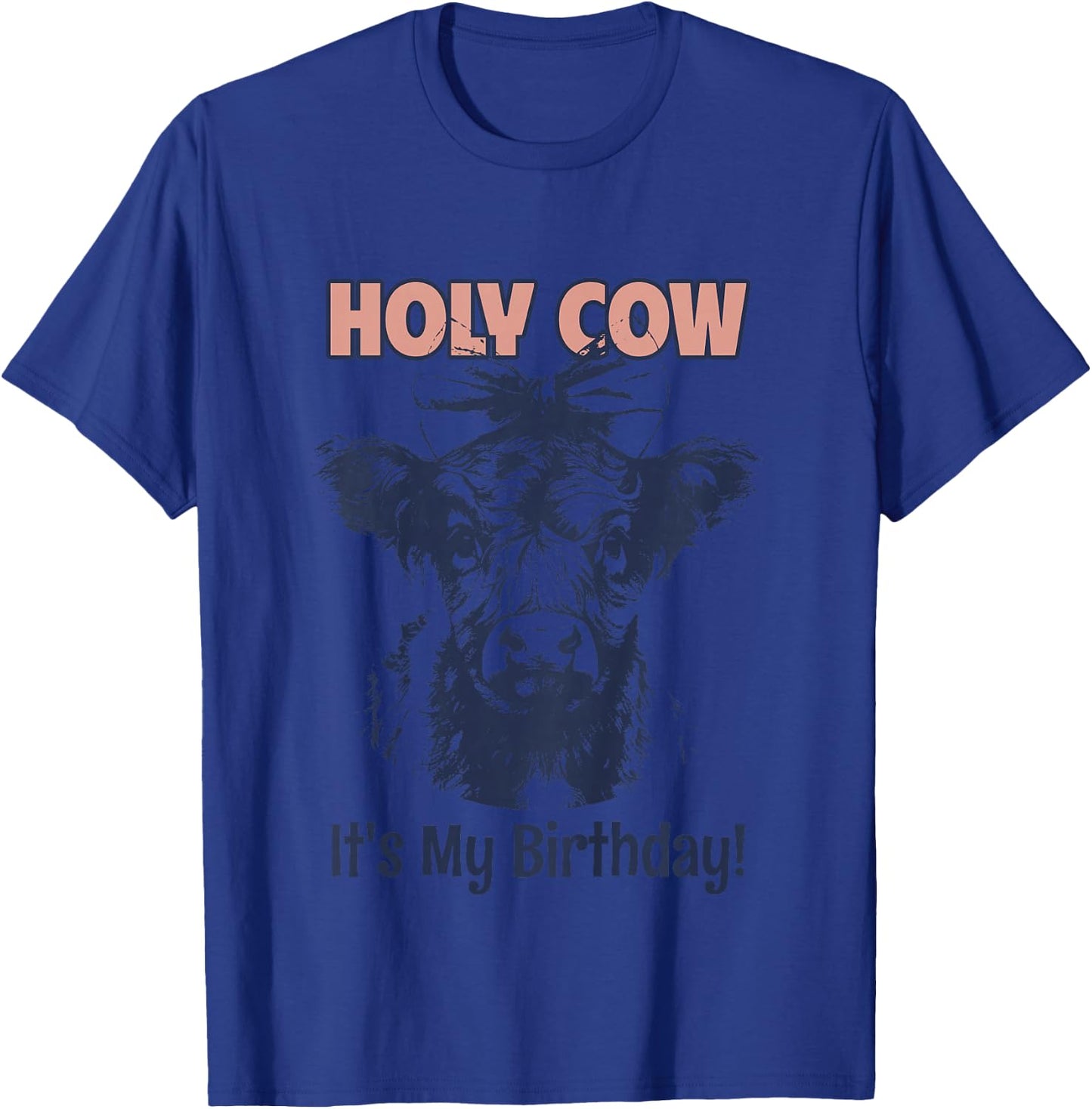 Bday Moo Kids T-Shirt - T-Shirt | Royal