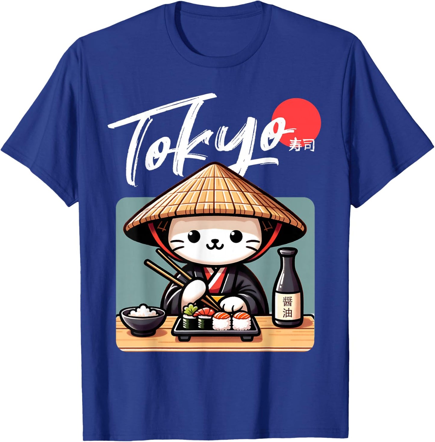 Sushi Cat Kawaii Japanisches Zeug für Katzenliebhaber Anime Tokyo T-Shirt - T-Shirt | Royal