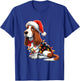 Basset Hound Christmas Costume Santa For Lover Dog T-Shirt - T-Shirt | Royal