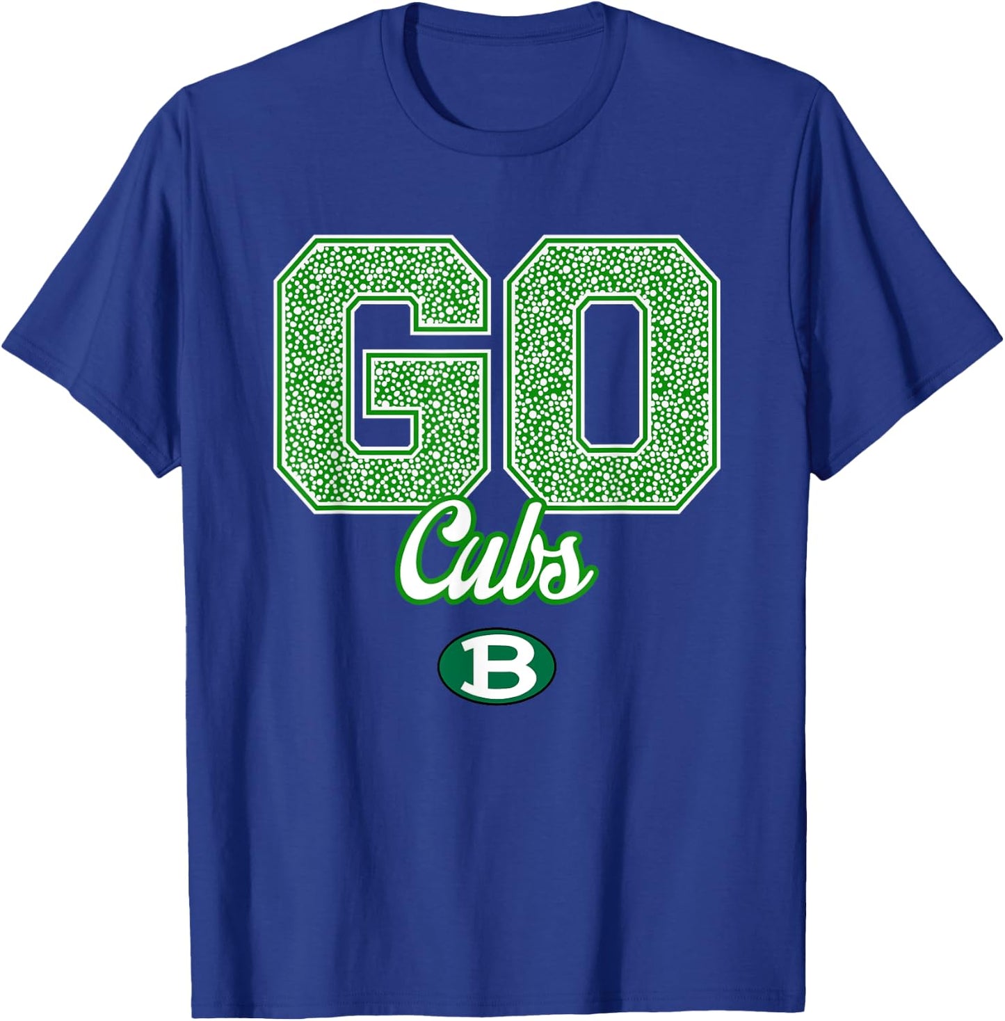 Brenham Cubs Logo GO! School Pride HS T-Shirt - T-Shirt | Royal