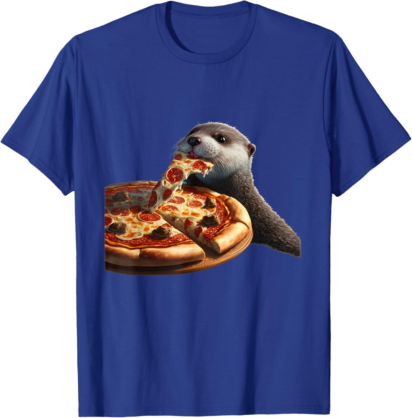 Sea Otter Lover Funny Design T-Shirt - T-Shirt | Royal