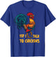 Funny Chicken Women Crazy Chicken Farmer Lovers T-Shirt - T-Shirt | Royal
