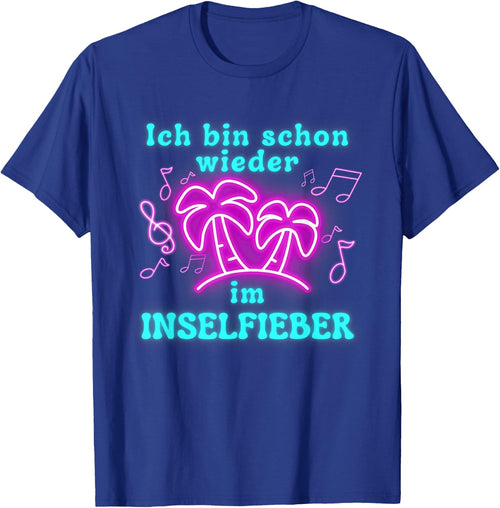"Bin schon wieder im Inselfieber" Party Outfit Mallorca Summer , black
