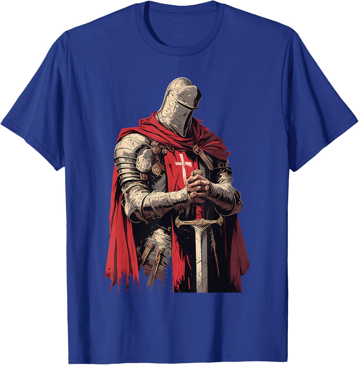 Hospitaller knight Medieval knight Templar knight T-Shirt - T-Shirt | Royal