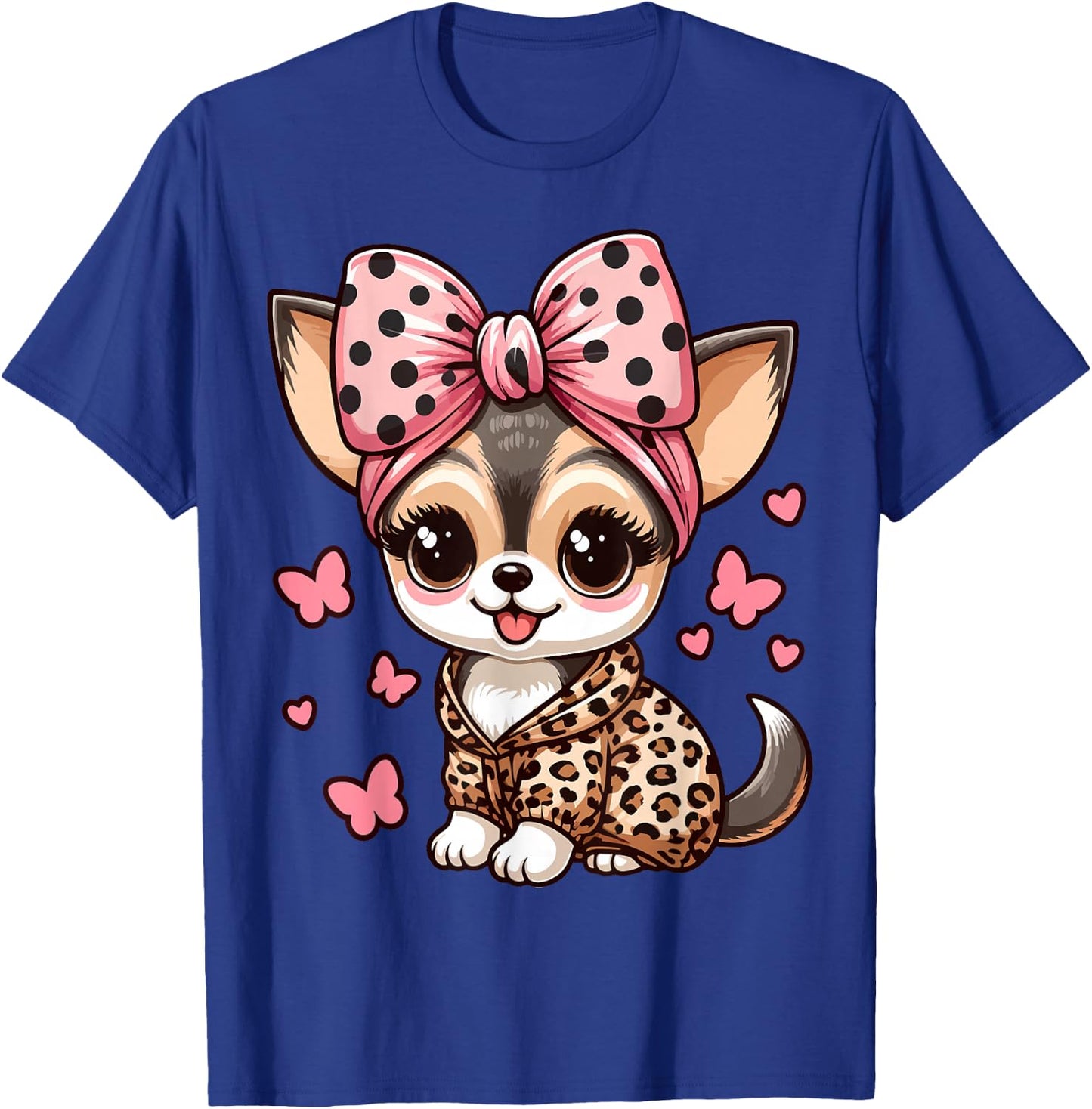 I love my Chihuahua | J'aime mon chihuahua T-Shirt - T-Shirt | Royal