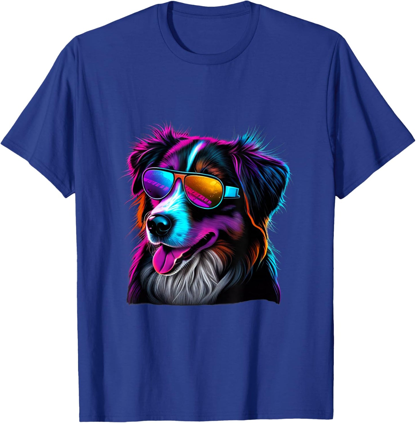 Australian Shepherd Dogs Australian Shepherds T-Shirt - T-Shirt | Royal
