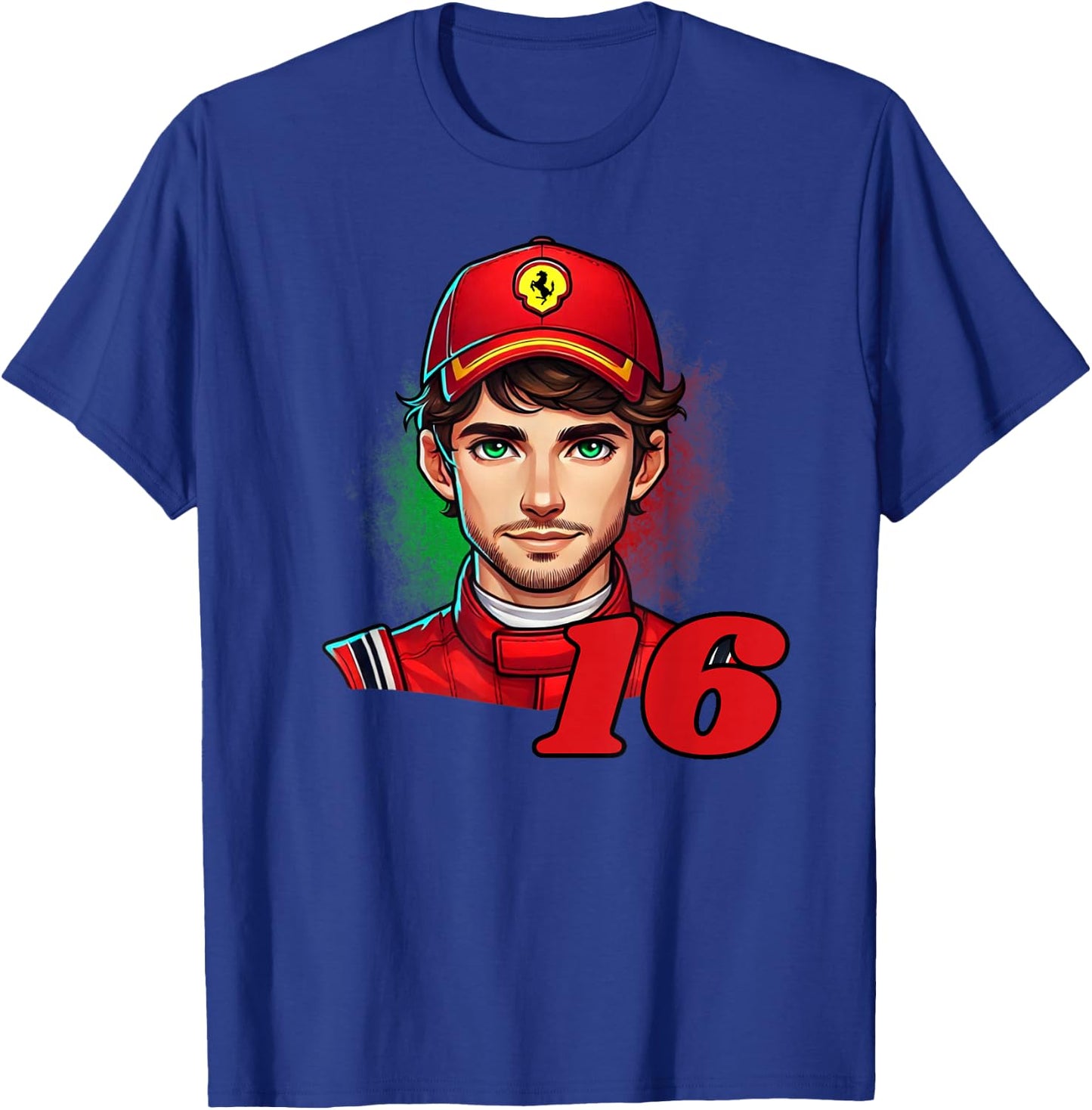 Leclerc T-Shirt - T-Shirt | Royal