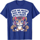 Give Me Music Cat Lover Sarcastic Humour Men Women T-Shirt - T-Shirt | Royal