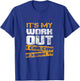 Fitness Training Bodybuilding Es ist mein Workout I Can Cry T-Shirt - T-Shirt | Royal