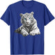White Tiger White Tiger , black T-Shirt - T-Shirt | Royal