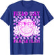 Field Day Purple Team 2026 Smile Face Sunglasses Kid Teacher T-Shirt - T-Shirt | Royal