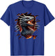 Fierce Black Dragon Strike T-Shirt - T-Shirt | Royal