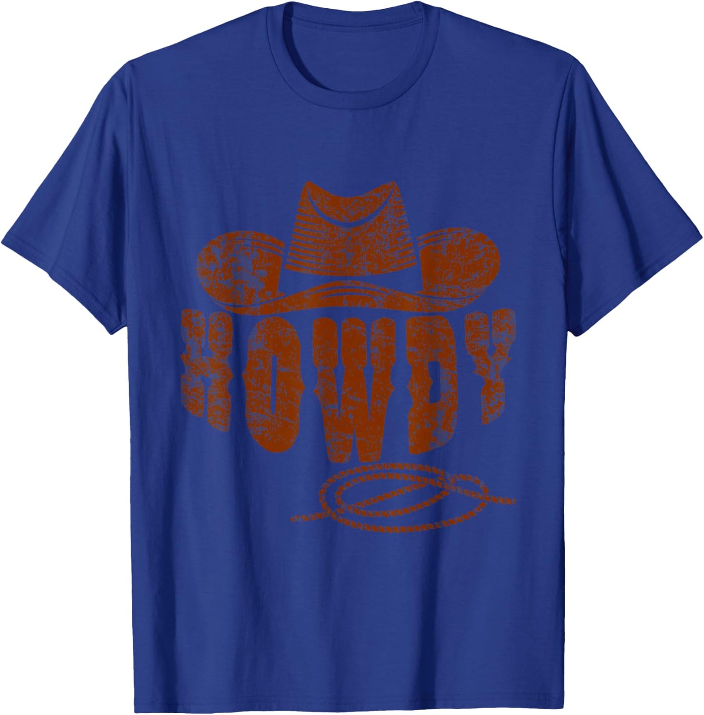 Howdy Cowboy T-Shirt - T-Shirt | Royal