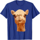 Camel Women Animal Face African Safari Camel Lover T-Shirt - T-Shirt | Royal
