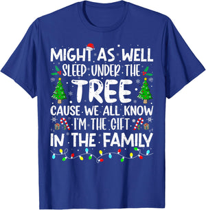 Funny Christmas Family Kids Christmas Pajamas Girls Boys T-Shirt - T-Shirt | Royal
