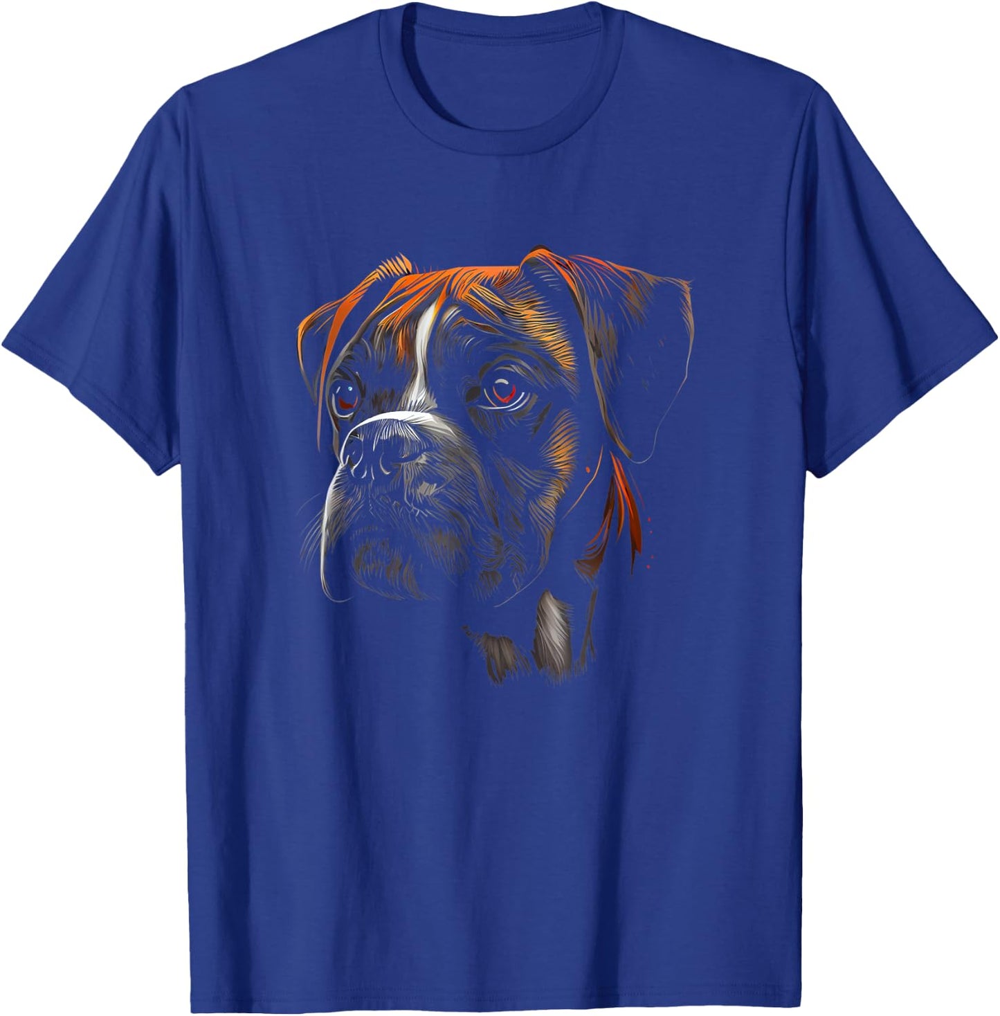 Boxer Dog T-Shirt - T-Shirt | Royal