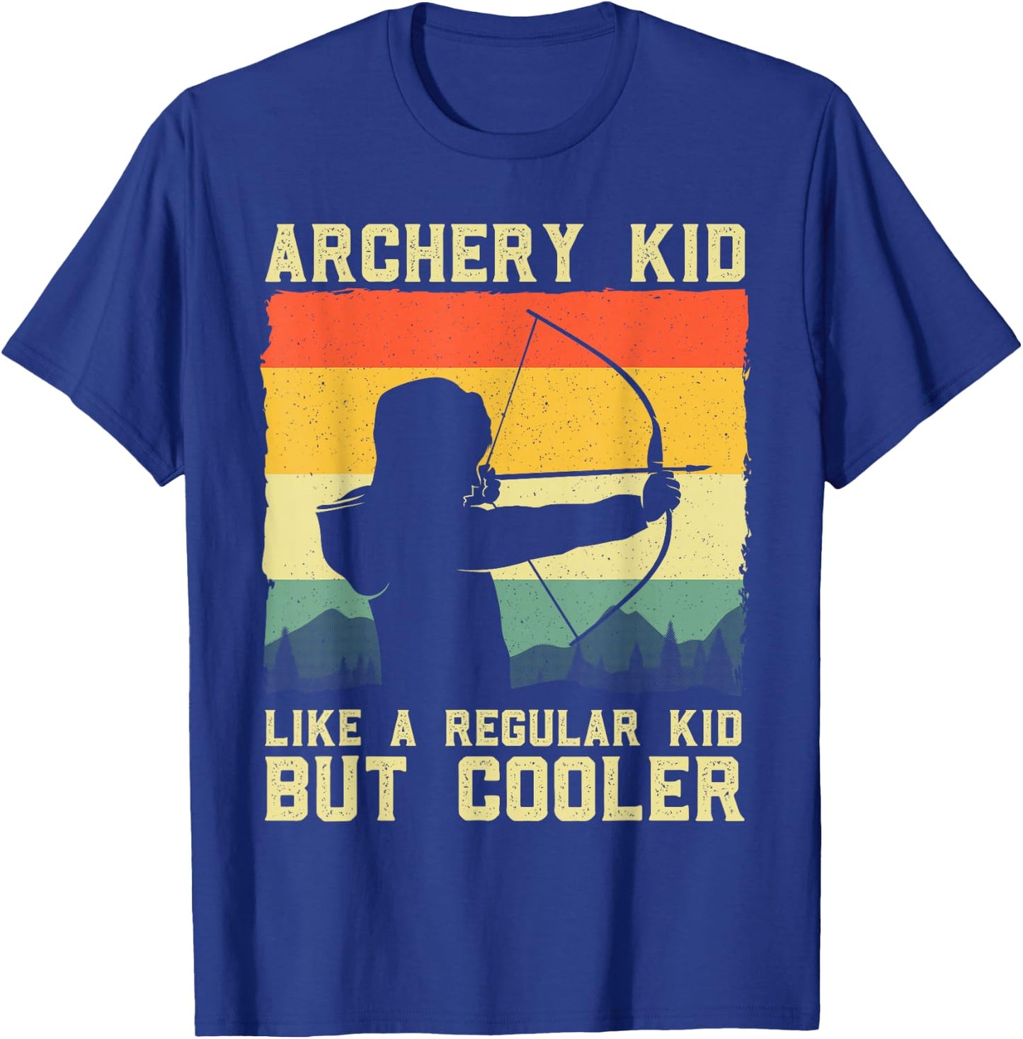 Cool Archery Design Women Kids Archer Archery Lover T-Shirt - T-Shirt | Royal