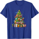 Cat Christmas Tree Funny Cats, Cute Kittens Christmas Tree T-Shirt - T-Shirt | Royal