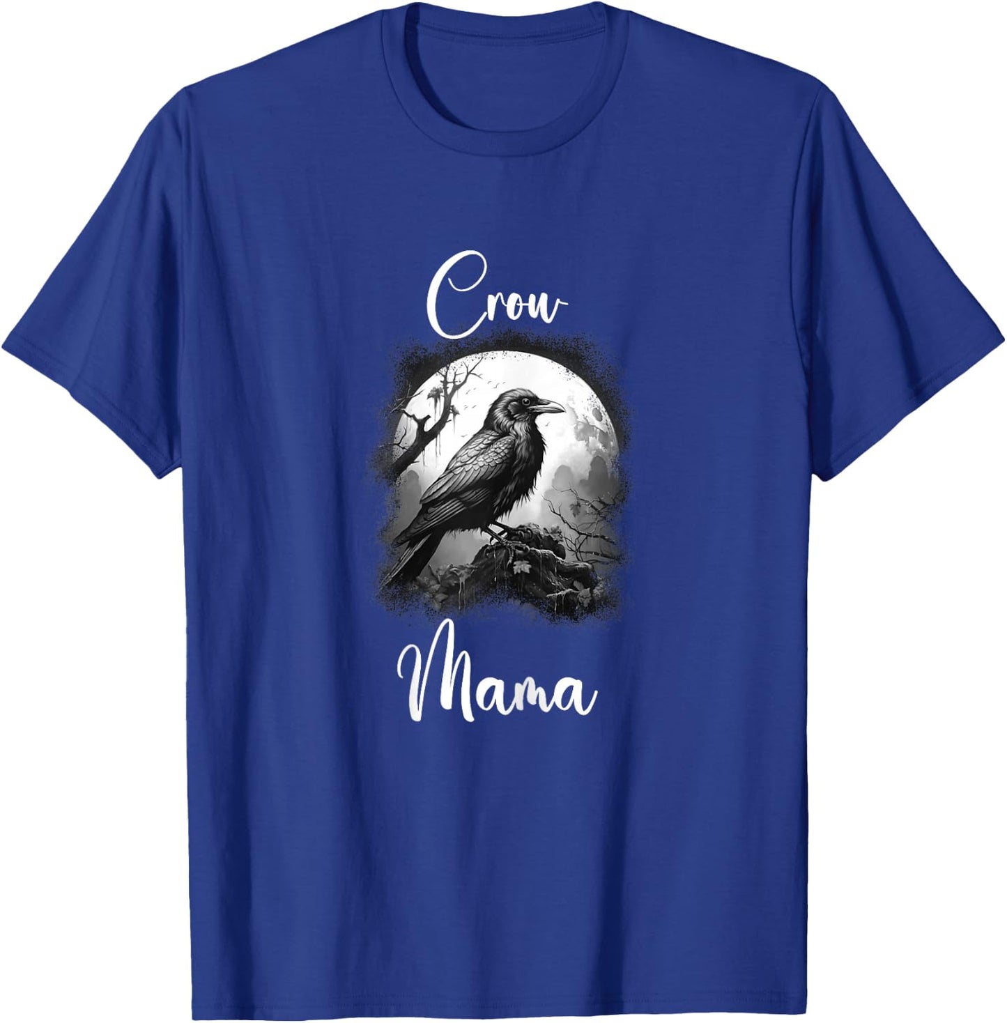 Crow Mama Shirt Crow Mom I Love Crows Crow Lover T-Shirt - T-Shirt | Royal