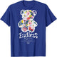 Hip Hop Vintage Edgy Urban Y2K Backprint Streetwear Teddy T-Shirt - T-Shirt | Royal