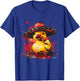 Rubber Duck Mexican Sombrero Cinco De Mayo Rubber Duckie T-Shirt - T-Shirt | Royal