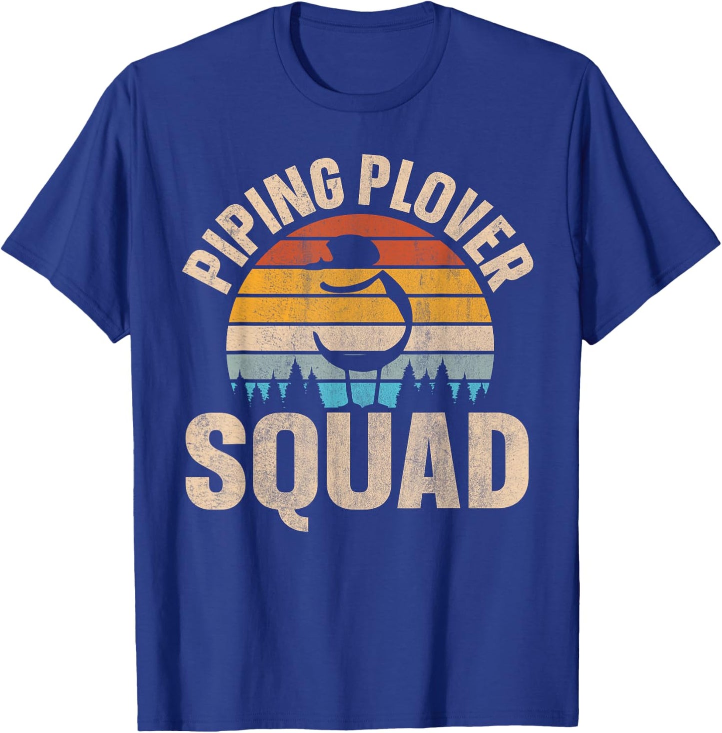 Piping Plover Squad Design for a Piping Plover expert T-Shirt - T-Shirt | Royal