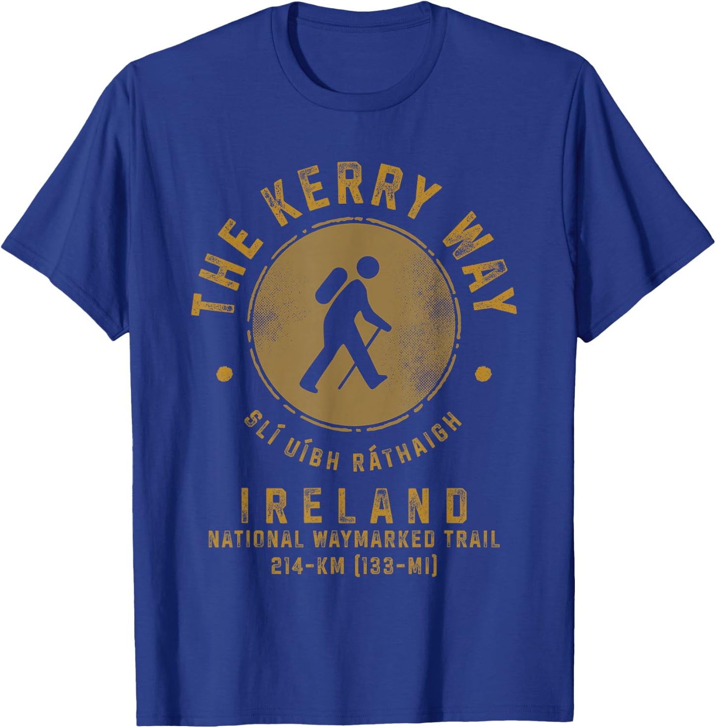 Kerry Way Ireland Great Hikes T-Shirt - T-Shirt | Royal