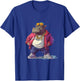Dastardly Duds Designs -Adults Hip-Hop Cartoon , Black, Small T-Shirt - T-Shirt | Royal