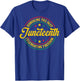 Honoring The Past Celebrating Freedom Junteenth 1865 T-Shirt - T-Shirt | Royal