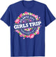 Girls Trip Atlantic City 2025 Shirts Weekend Birthday Squad T-Shirt - T-Shirt | Royal