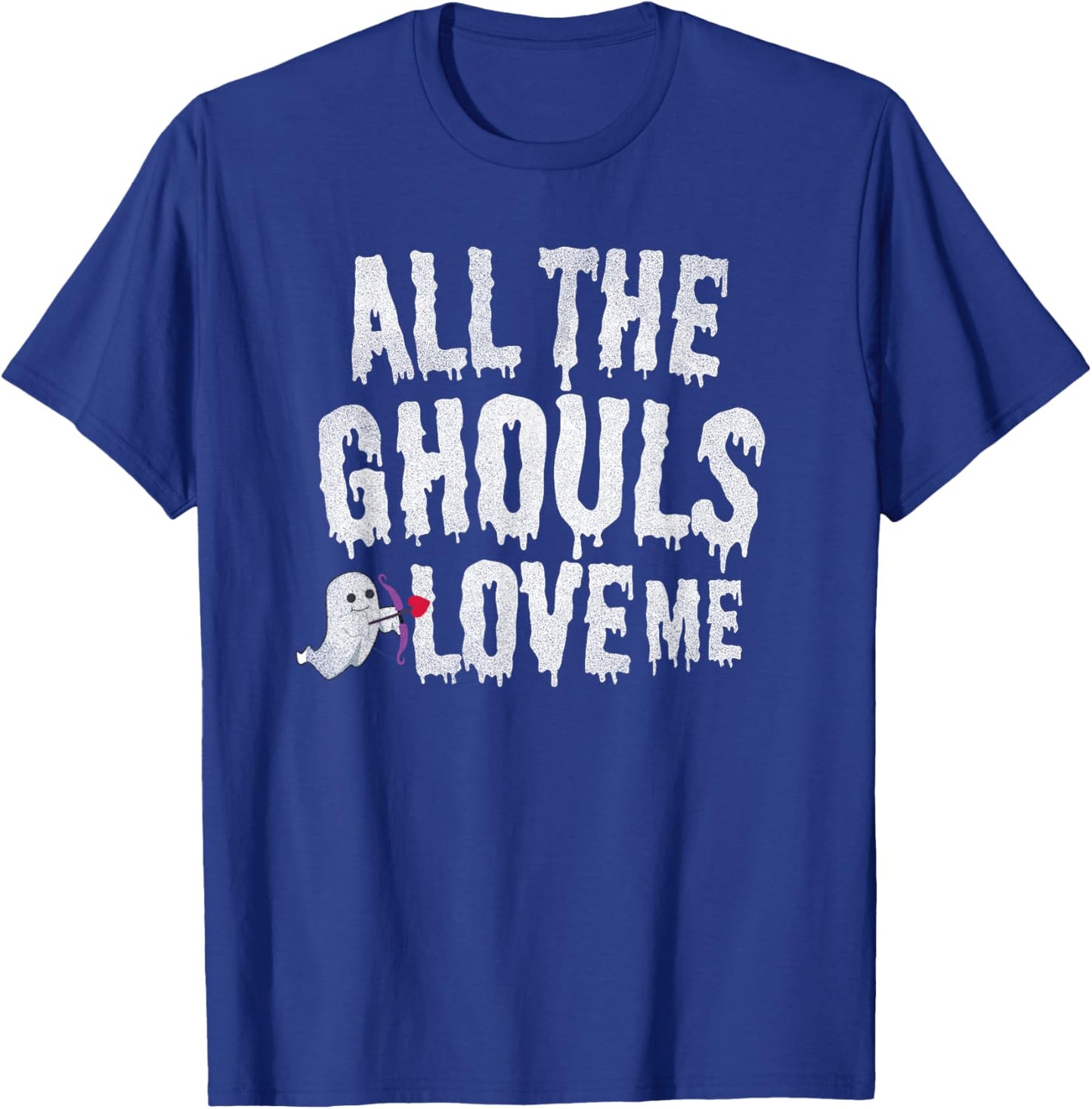 All the Ghouls Love Me, cute, funny boys Halloween . T-Shirt - T-Shirt | Royal