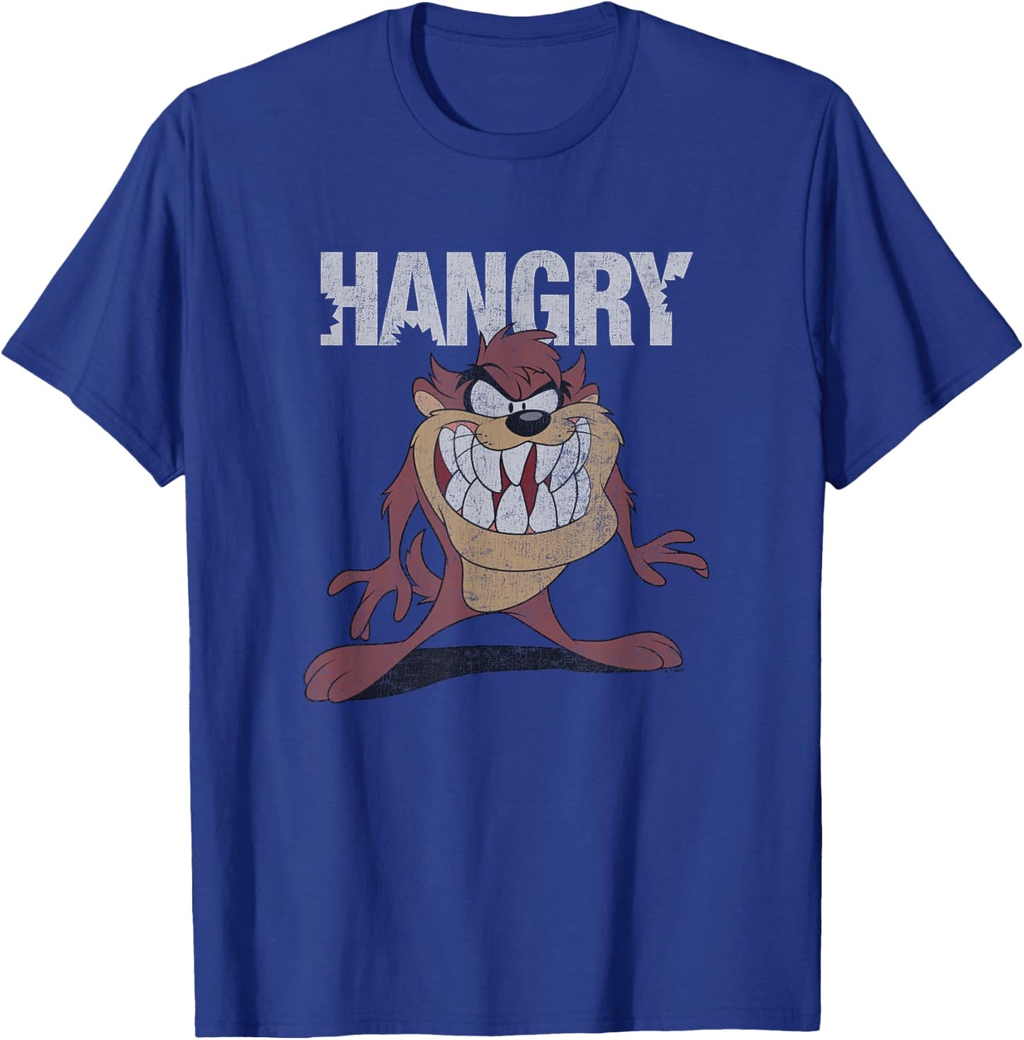 Looney Tunes Hangry Tasmanian Devil Big Chest Retro Portrait T-Shirt - T-Shirt | Royal