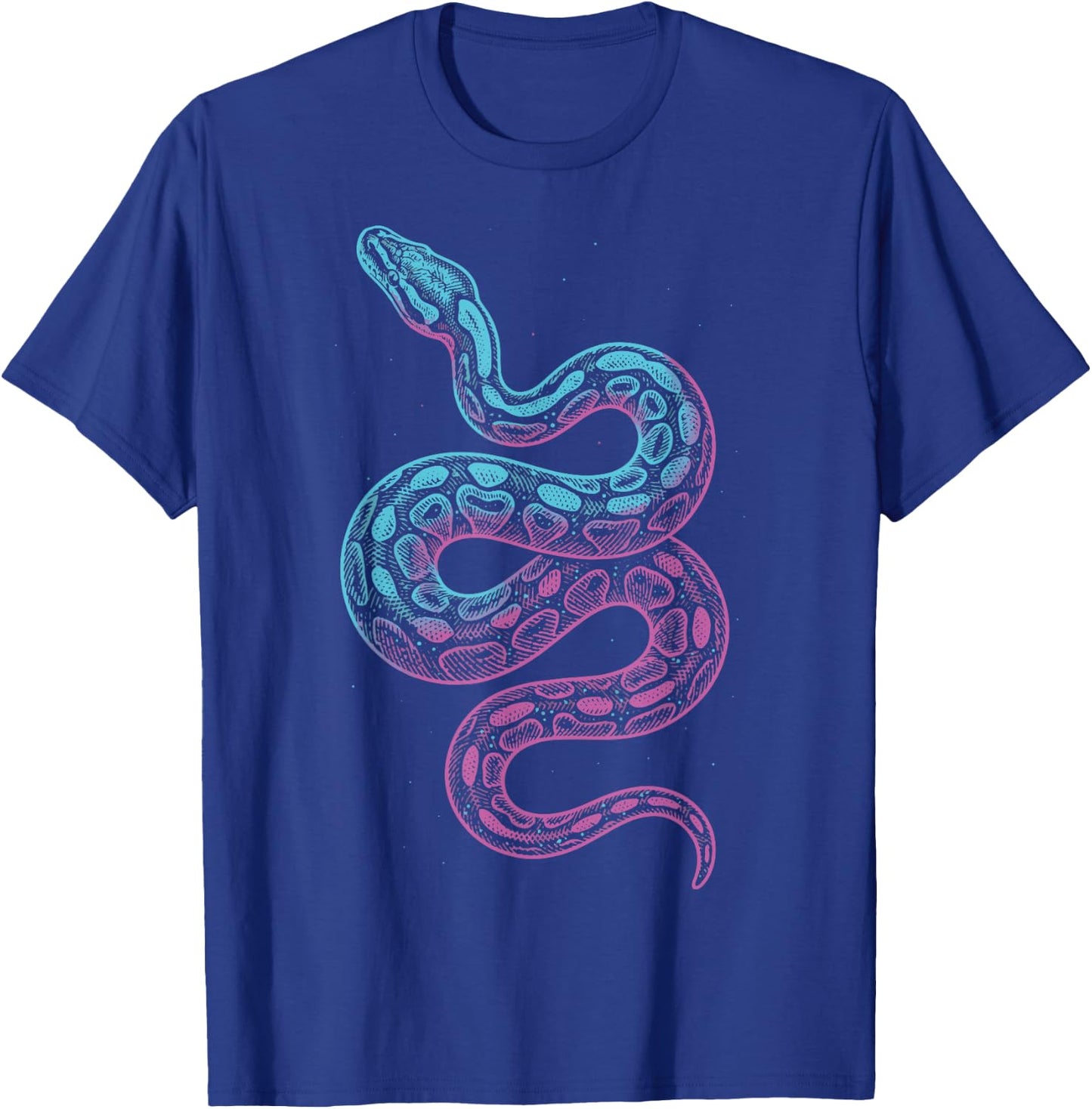 Ball Python Colorful T-Shirt - T-Shirt | Royal