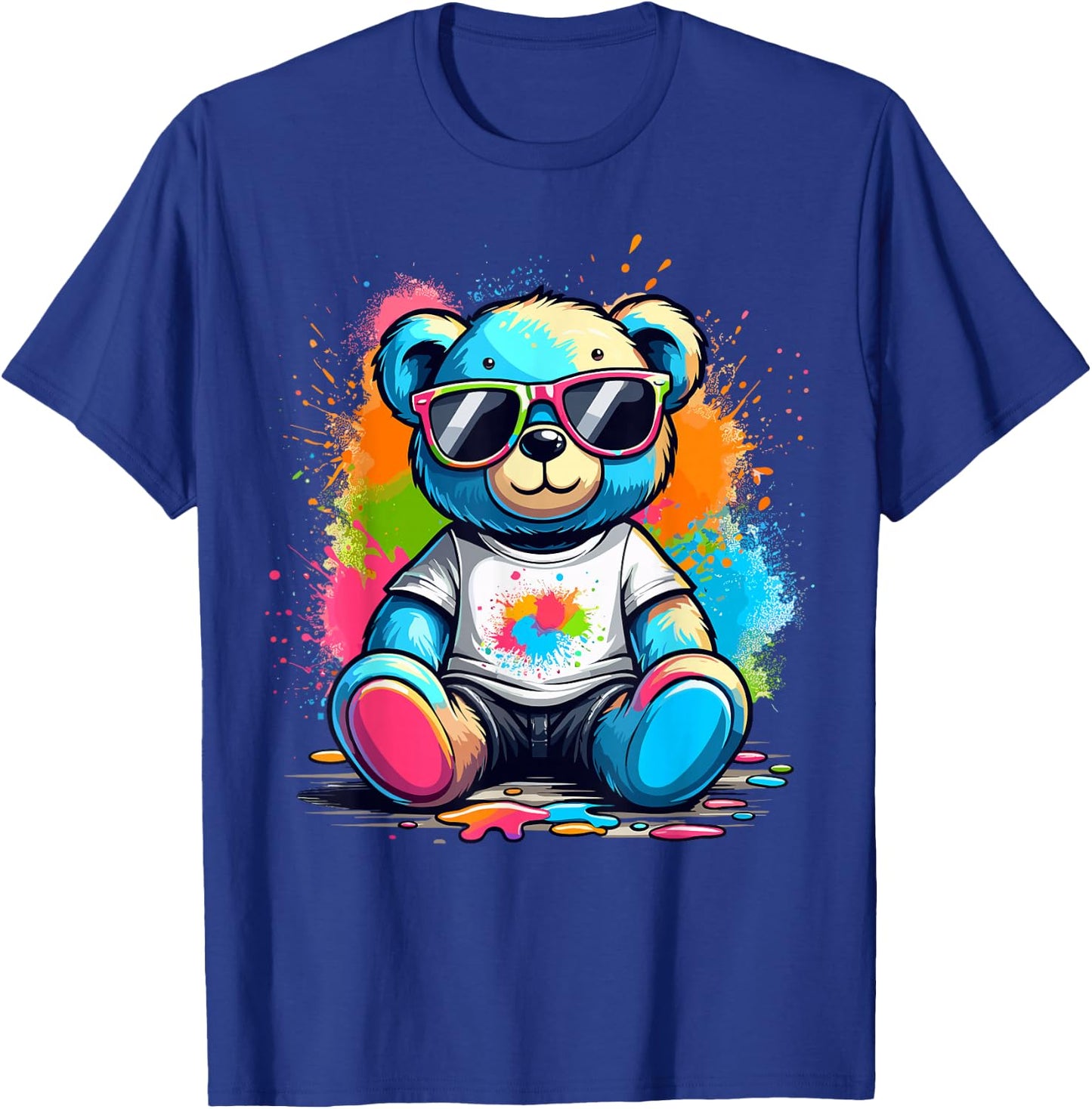 Colorful Teddy Bear T-Shirt - T-Shirt | Royal