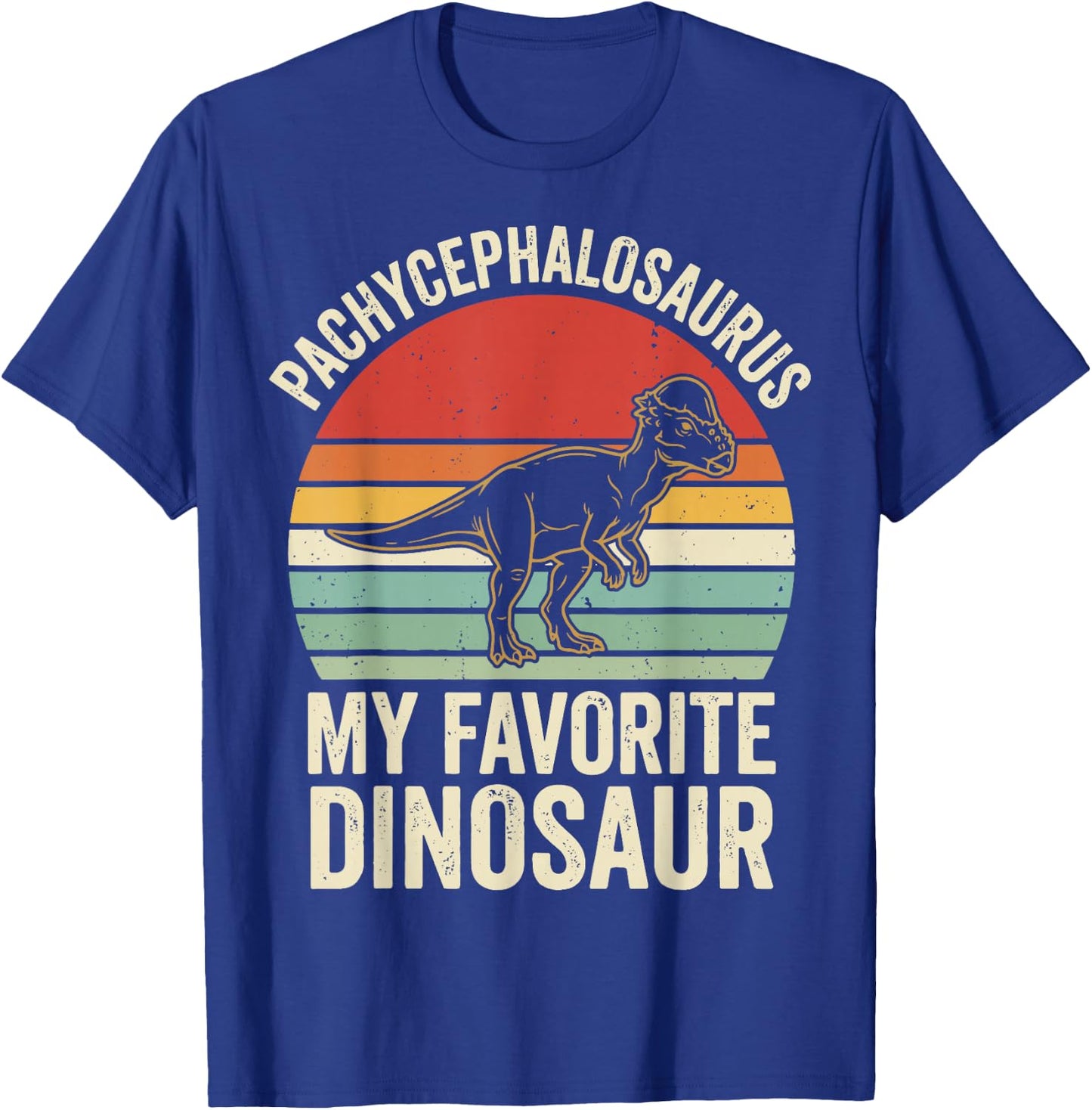 Pachycephalosaurus My Favorite Dinosaur T-Shirt - T-Shirt | Royal