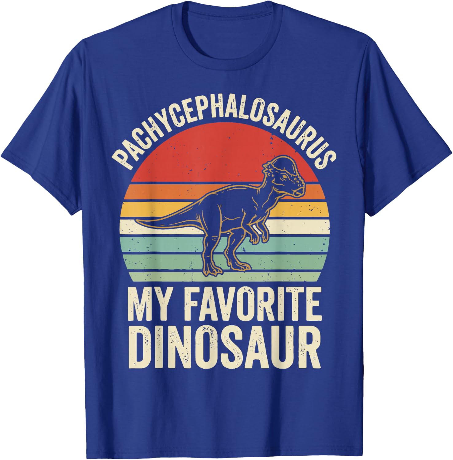 Pachycephalosaurus My Favorite Dinosaur T-Shirt - T-Shirt | Royal