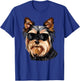 Silky Terrier Dog Sunglasses T-Shirt - T-Shirt | Royal